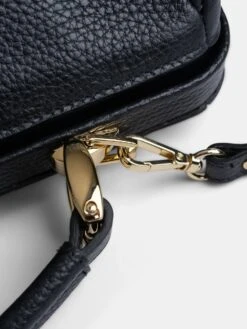The Sophie -Midnight Black Calf Grain -Cambridge Satchel the sophie midnight black calf grain 451546