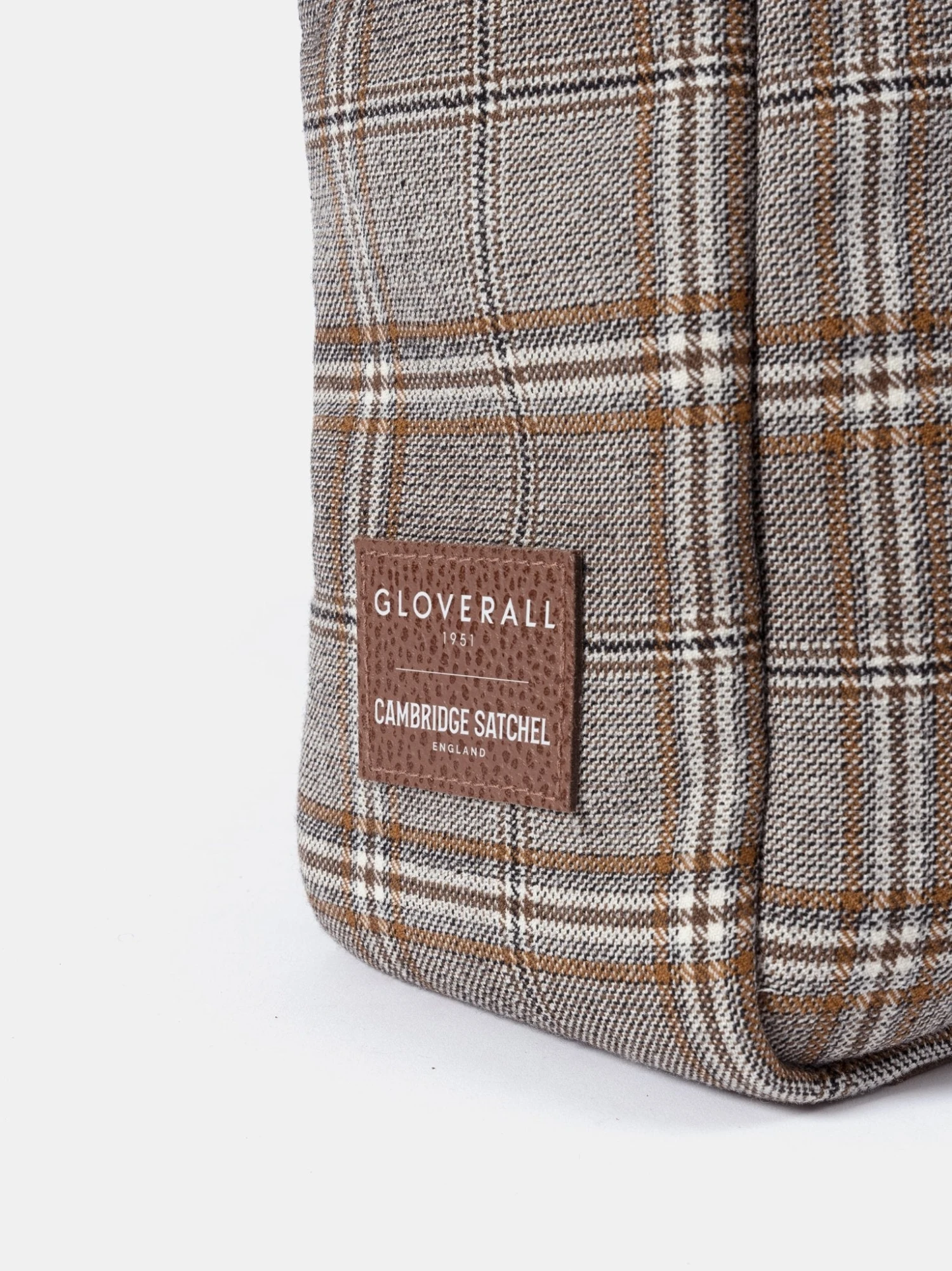 The Steamer Backpack - Bay Celtic Grain & Gloverall Tan Check 10 The Steamer Backpack - Bay Celtic Grain & Gloverall Tan Check - Image 8