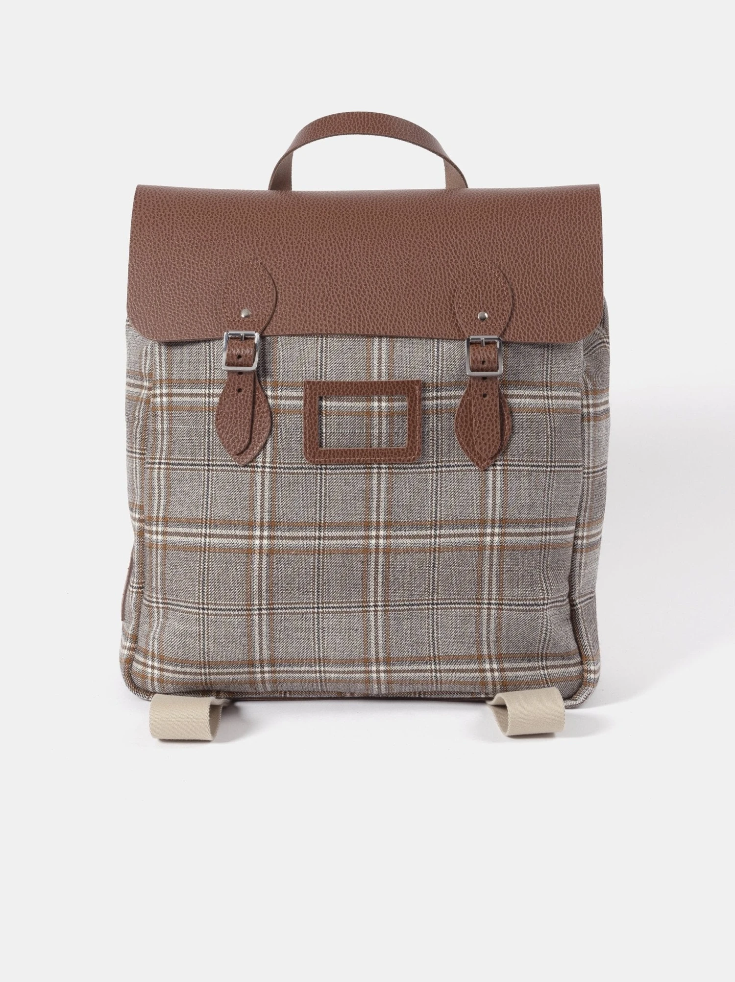 The Steamer Backpack - Bay Celtic Grain & Gloverall Tan Check 3 The Steamer Backpack - Bay Celtic Grain & Gloverall Tan Check