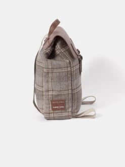 The Steamer Backpack - Bay Celtic Grain & Gloverall Tan Check 12 The Steamer Backpack - Bay Celtic Grain & Gloverall Tan Check -Cambridge Satchel the steamer backpack bay celtic grain gloverall grey check 847387