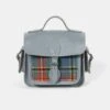 The Traveller - French Grey Celtic Grain & Macbeth Tartan -Cambridge Satchel the traveller french grey celtic grain macbeth tartan 345675
