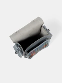 The Traveller - French Grey Celtic Grain & Macbeth Tartan -Cambridge Satchel the traveller french grey celtic grain macbeth tartan 422379