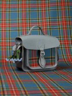 The Traveller - French Grey Celtic Grain & Macbeth Tartan -Cambridge Satchel the traveller french grey celtic grain macbeth tartan 786248